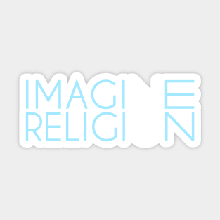 Imagine No Religion Sticker